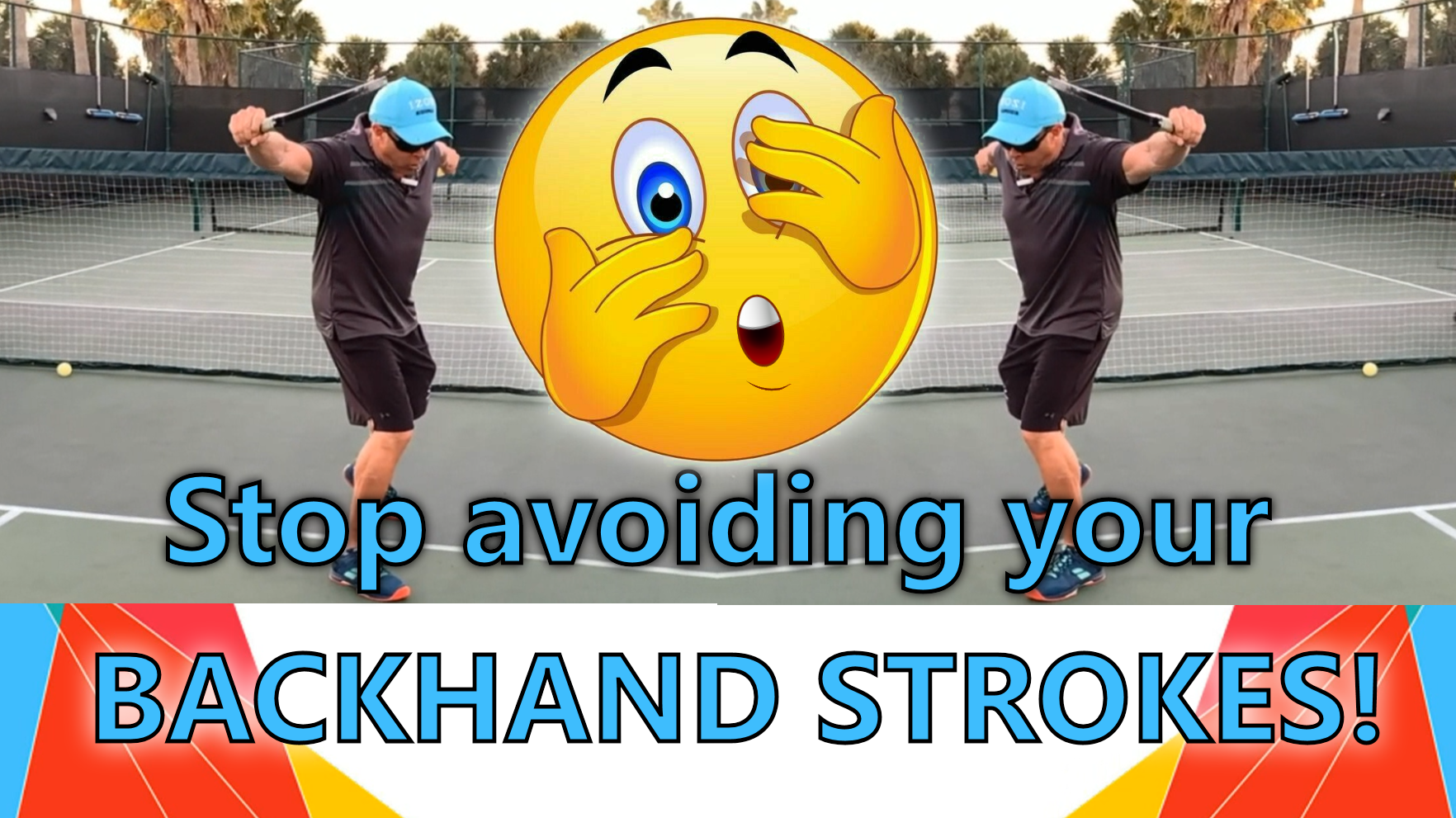 Backhand Stroke in Pickleball PickleballMinute